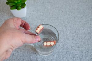 denture cleaning